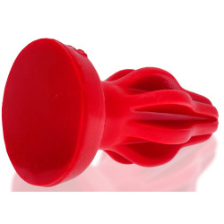 Oxballs Plug silicone AirHole S 9 x 4cm Rouge